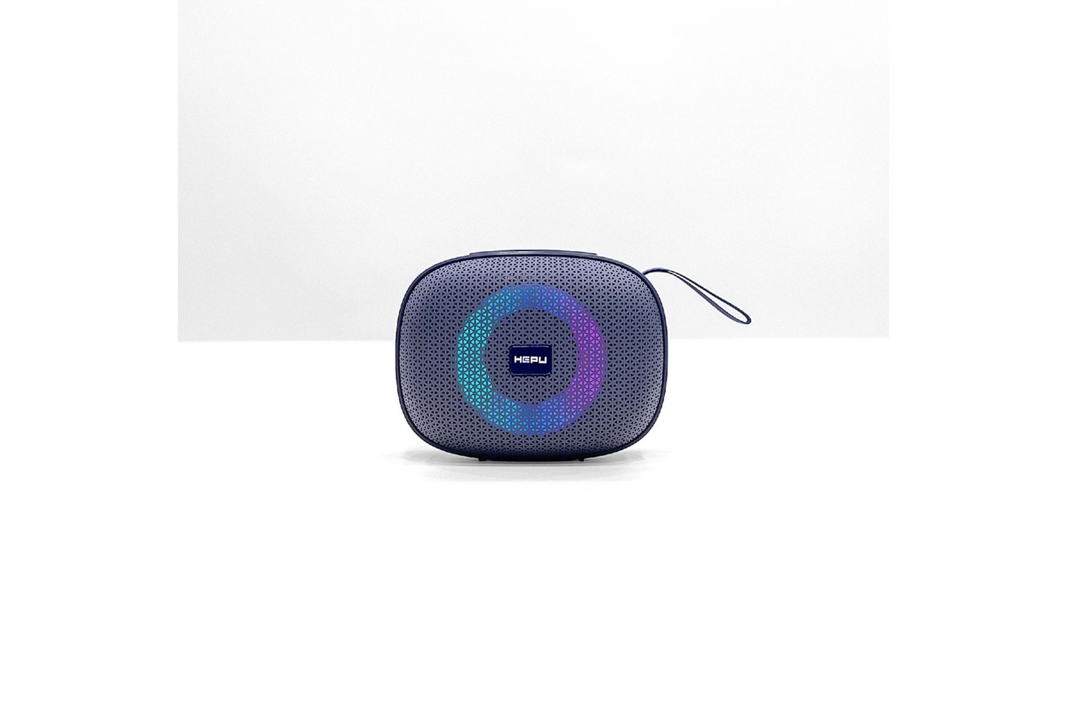 HEPU HP-S08 Taşınabilir Şarjlı Bluetooth Hoparlör Rgb TWS