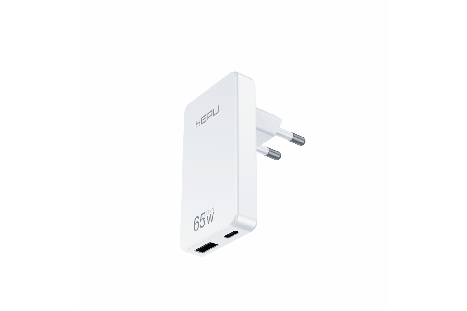 HEPU HP-C36 65W USB-C GaN Güç Adaptörü – Ultra İnce Tasarım, Hızlı Şarj Konforu (Type-C Kablo Dahildir)