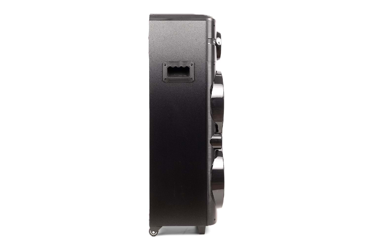 HEPU HP-922 RGB Işıklı Tekerlekli Partybox Hoparlör – 80W Güç + 2 Kablosuz Mikrofon + Kumandalı