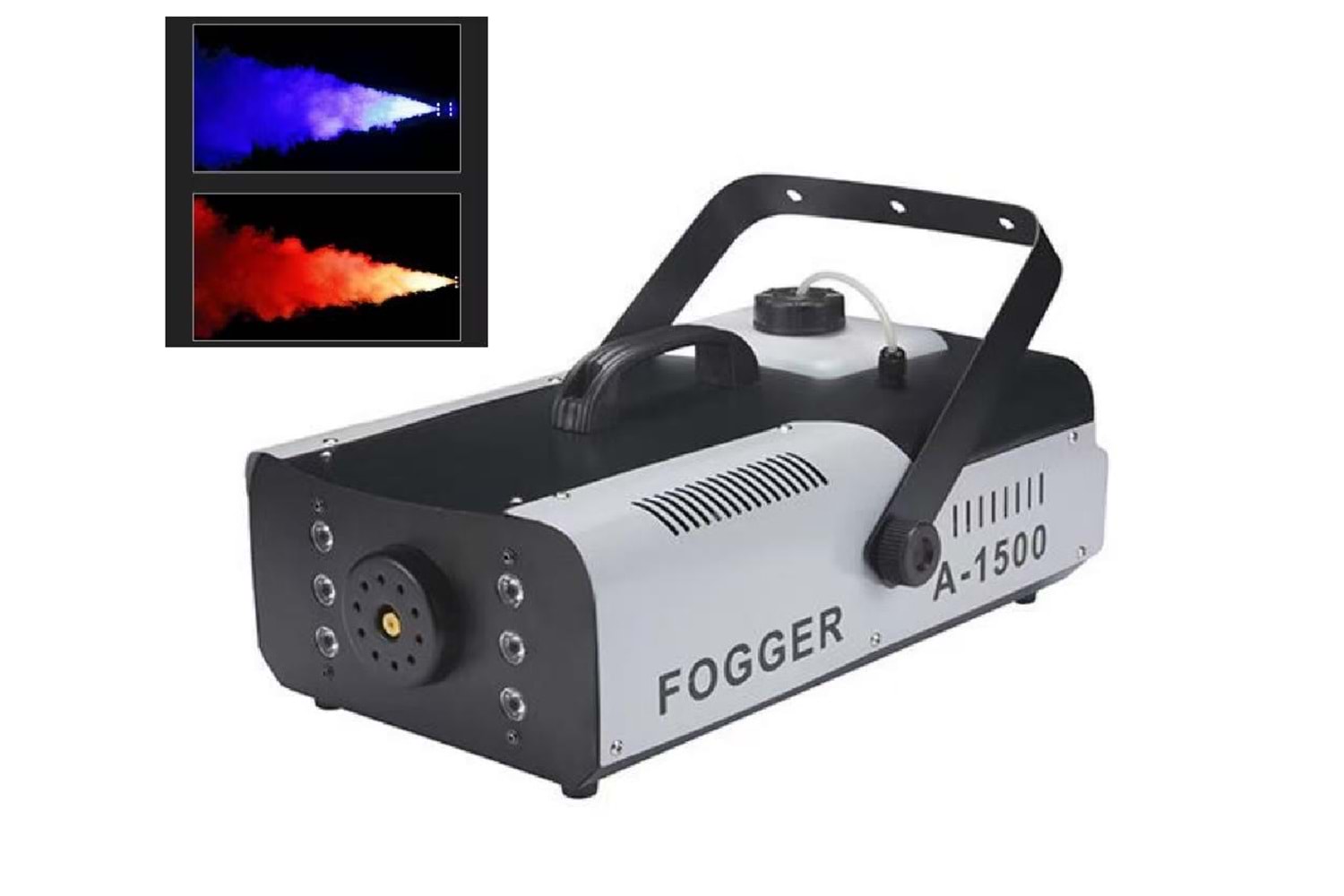 HEPU FM-02 Profesyonel Sis Makinesi – 1500W LED Işıklı