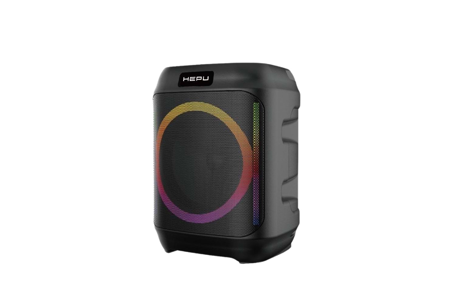 HEPU HP-984 Taşınabilir Bluetooth Hoparlör – 6.5” Hoparlör, 10W Güç, RGB Işık, TWS Destekli