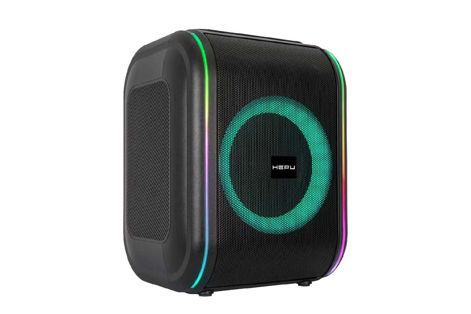 HEPU HP-988 Titan Series Taşınabilir Bluetooth Hoparlör – 8” Hoparlör, RMS 30W, Extra Bass, TWS Destekli