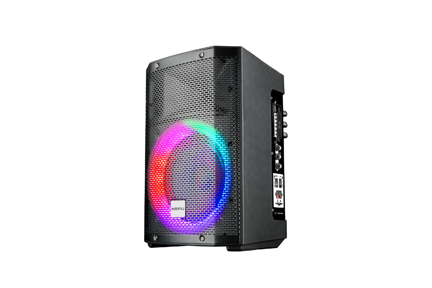 HEPU HP-980 Partybox Bluetooth Hoparlör – 8” Hoparlör, 60W Güç, RGB Işık, TWS Destekli
