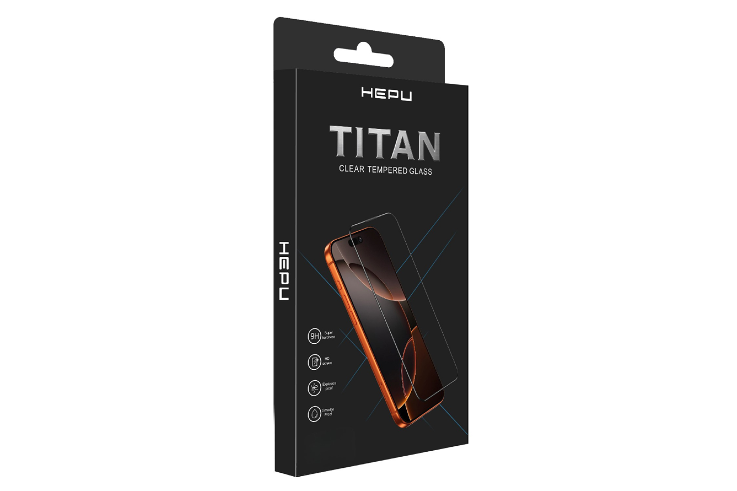 HEPU TITAN HD Clear Cam Ekran Koruyucu – iPhone 14 Pro Max Uyumlu