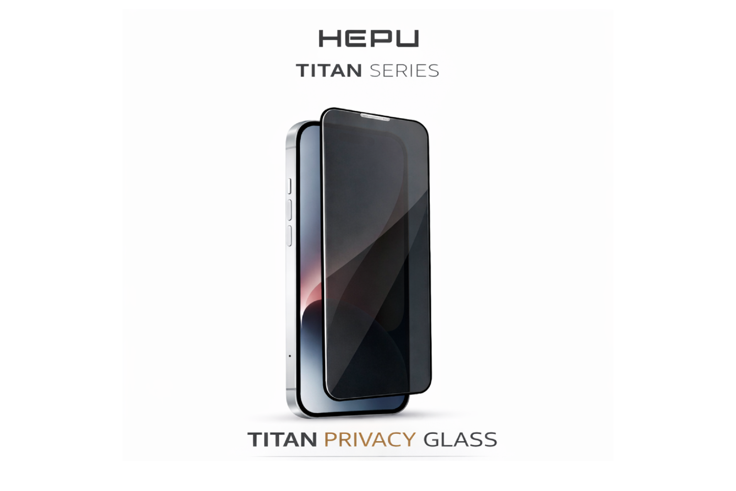 HEPU TITAN Privacy Cam Ekran Koruyucu – iPhone 11 / XR Uyumlu