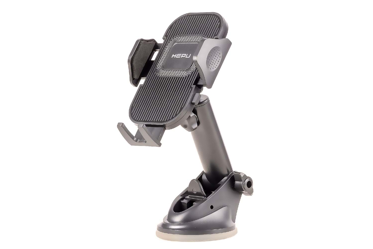 HEPU HP-A11 Cam Tipi Araç Telefon Tutucu – Güçlü Vantuzlu, Ayarlanabilir, Kompakt Tasarım