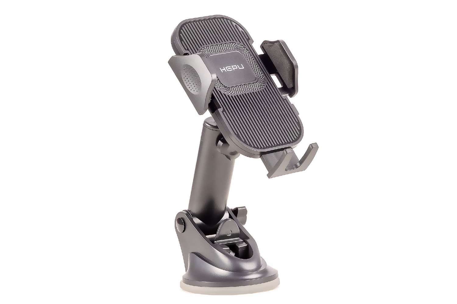 HEPU HP-A11 Cam Tipi Araç Telefon Tutucu – Güçlü Vantuzlu, Ayarlanabilir, Kompakt Tasarım
