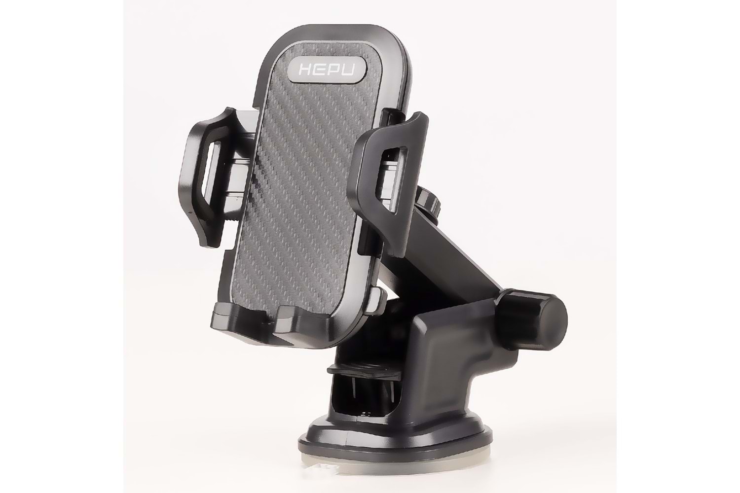 HEPU HP-A15 Araç İçi Telefon Tutucu – Uzun Kollu, Güçlü Vantuzlu, Ayarlanabilir Tasarım