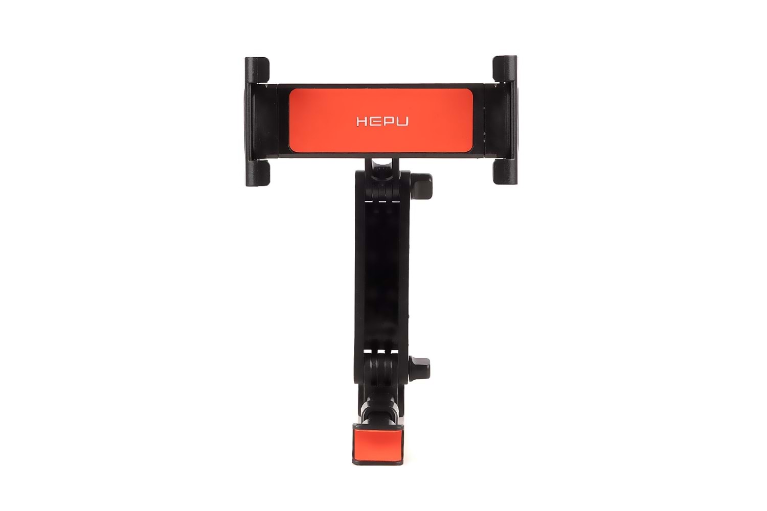 HEPU HP-A28 Koltuk Arkası Telefon & Tablet Tutucu – Ayarlanabilir Kol + 360° Dönebilir Başlık