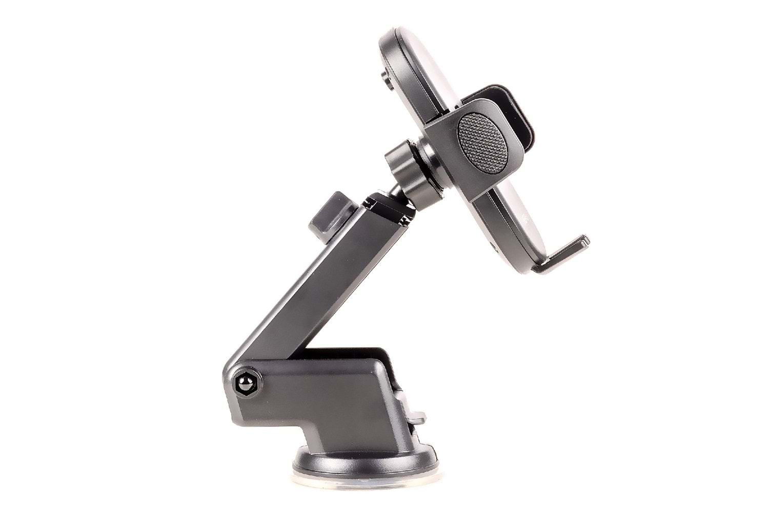 HEPU HP-A31 Uzatılabilir Kollu Araç İçi Telefon Tutucu – Ayarlanabilir Kıskaçlı, Güçlü Vantuz Taban (Cam & Torpido Uyumlu)