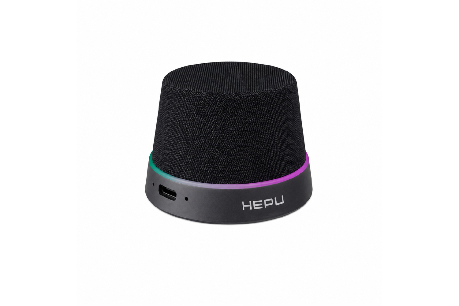 HEPU HP-MS01 Siyah Armor Manyetik Bluetooth Hoparlör – 5W Ses Çıkışı, Bluetooth 5.3, TWS Destekli