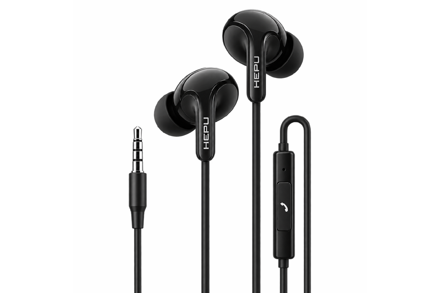 HEPU HP-TK07 Titan Series 3.5 mm Kablolu Kulaklık – Mikrofonlu, Stereo Ses