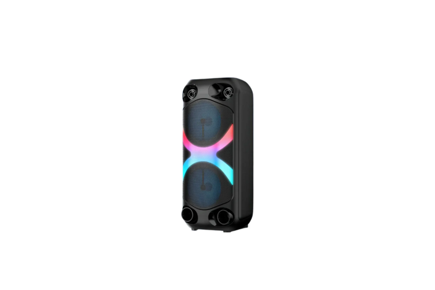 HEPU HP-MS06 10W Kablosuz Partybox Hoparlör – TWS, RGB Işıklı