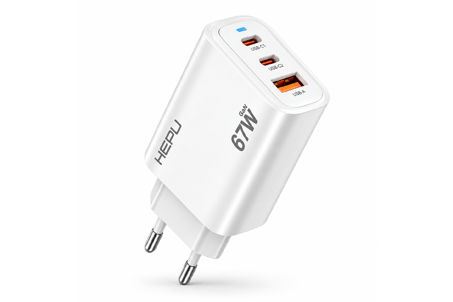 HEPU HP-AC07 67W GaN PD Şarj Adaptörü – Hızlı Şarj
