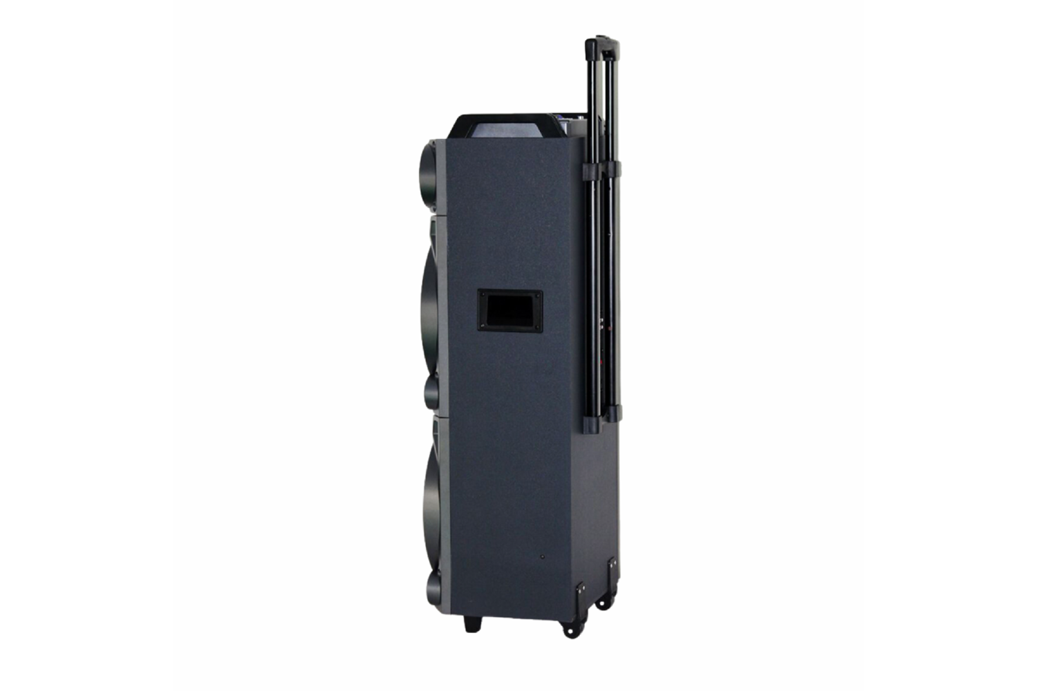 HEPU HP-996 Tekerlekli Party Hoparlör – 2 x 10” Woofer, 40W Güç, RGB Işık, 2 Kablosuz Mikrofon + Kumanda