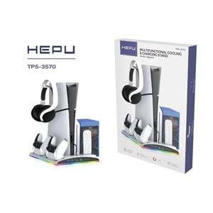 HEPU PS5 END PS5 SLİM SOGUTUCU VE ŞARJ TP5-3570