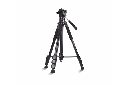 HEPU HP-T05 Profesyonel Tripod – 210 cm | 360° Pan Kafa | Alüminyum Gövde
