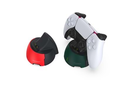 HEPU TP5-3510 PS5 Tekli Gamepad Şarj Standı – Hızlı Şarj + LED Göstergeli + Edge Uyumu