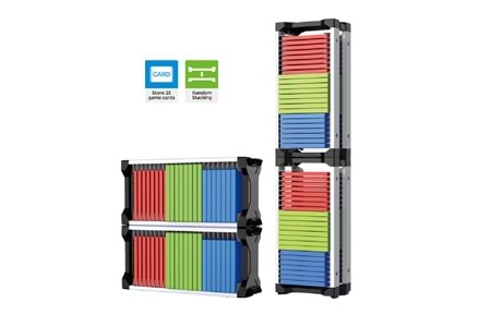 HEPU TY-2847 Oyun Aksesuarları Saklama Standı – 36 Disk Kapasiteli + Gamepad & Kulaklık Askılı