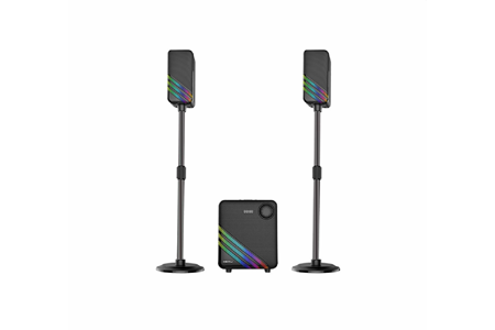 HEPU HP-TV02 2+1 Ev Sinema Sistemi – Bluetooth + USB + SD Kart + AUX + Kumandalı