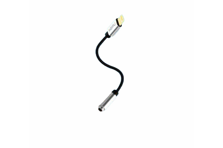 HEPU HP-19 iOS AUX Dönüştürücü – Lightning Girişli iPhone & iPad için Ses Adaptörü (30 cm)