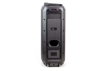 HEPU HP 940 Taşınabilir Şarjlı Bluetooth Hoparlör 80 w Rms 2*10 İnc Woofer Extra Bass Karaoke Mikrafon