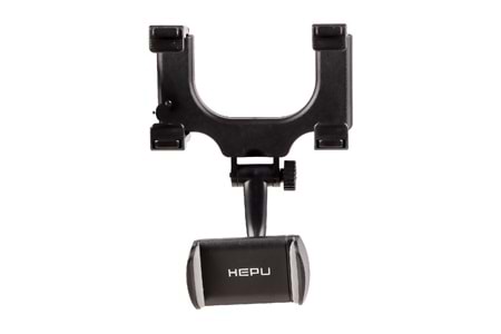 HEPU HP-A16 Dikiz Aynasına Takılan Araç İçi Telefon Tutucu – 360° Ayarlı + Yaylı Kavrama