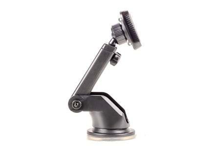 HEPU HP-A27 Mıknatıslı Araç İçi Telefon Tutucu – Ayarlanabilir Kol + Cam ve Torpido Uyumlu Vantuz Taban