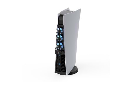 HEPU TP5-1523E PS5 Soğutma Fanı – Yüksek Hava Akışı + Sessiz Fan + LED Işıklı