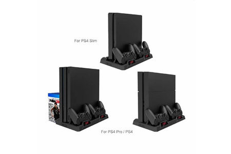 HEPU TP4-18119 – PS4 Serisi Çok Fonksiyonlu Soğutma ve Şarj Standı