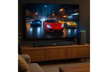 HEPU HP-TV06 – 180W Soundbar + Subwoofer Ses Sistemi (80W Soundbar + 100W Subwoofer)