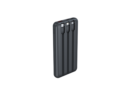 HEPU HP-251 – 10.000 mAh 22.5W Hızlı Şarj Powerbank (Type-C + iOS + Micro Entegre Kablo)