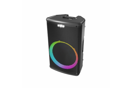 HEPU HP-101 Profesyonel Bluetooth Hoparlör – 15” Woofer, RGB Işıklar, Kablosuz Mikrofonlu, Taşınabilir Tasarım