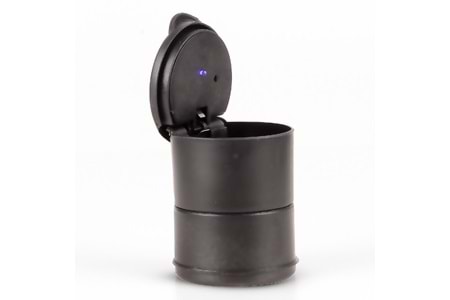 HEPU HP-77 Oto Araç Içi Mavi Led Işıklı Küllük Araba Kül Tablası