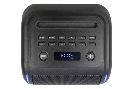 HEPU HP-988 Titan Series Taşınabilir Bluetooth Hoparlör – 8” Hoparlör, RMS 30W, Extra Bass, TWS Destekli
