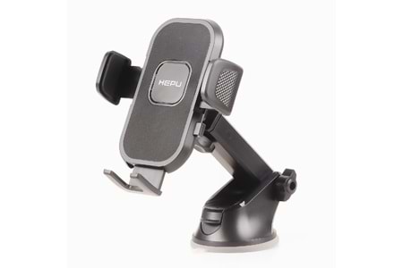 HEPU HP-A01 Araç Içi Uzayan Ayarlanabilir Telefon Tutucu Cam Ve Torpido Için