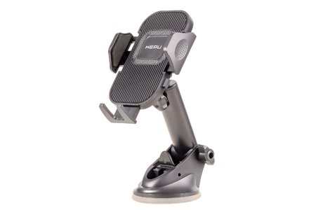 HEPU HP-A11 Cam Tipi Araç Telefon Tutucu – Güçlü Vantuzlu, Ayarlanabilir, Kompakt Tasarım