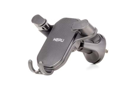 HEPU HP-A13 Havalandırma Tipi Araç Telefon Tutucu – Otomatik Sıkıştırmalı, Kompakt Tasarım