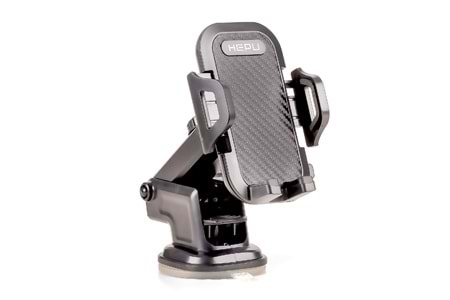 HEPU HP-A15 Araç İçi Telefon Tutucu – Uzun Kollu, Güçlü Vantuzlu, Ayarlanabilir Tasarım