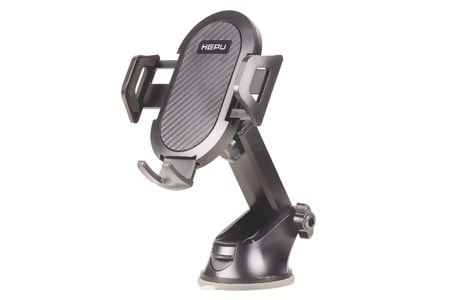 HEPU HP-A20 Araç İçi Telefon Tutucu – Uzun Kollu, Güçlü Vantuzlu, Ayarlanabilir Tasarım