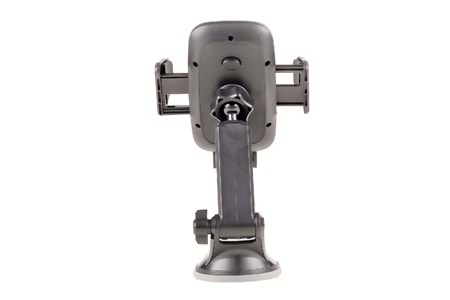 HEPU HP-A21 Uzun Kollu Araç İçi Telefon Tutucu – Karbon Desenli Gövde + Vantuz Taban (Cam & Torpido Uyumlu)