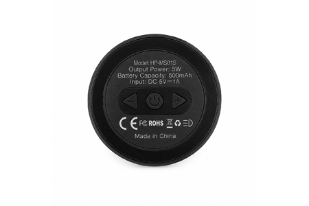 HEPU HP-MS01 Siyah Armor Manyetik Bluetooth Hoparlör – 5W Ses Çıkışı, Bluetooth 5.3, TWS Destekli