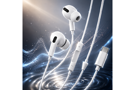 HEPU HP-TK01 Titan Series Type-C Kablolu Kulak İçi Kulaklık – Stereo Ses, Mikrofonlu