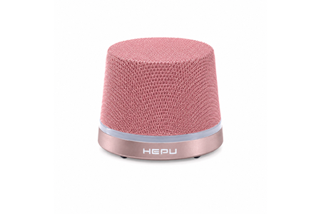 HEPU HP-MS01 Pembe Armor Manyetik Bluetooth Hoparlör – 5W Ses Çıkışı, Bluetooth 5.3, TWS Destekli