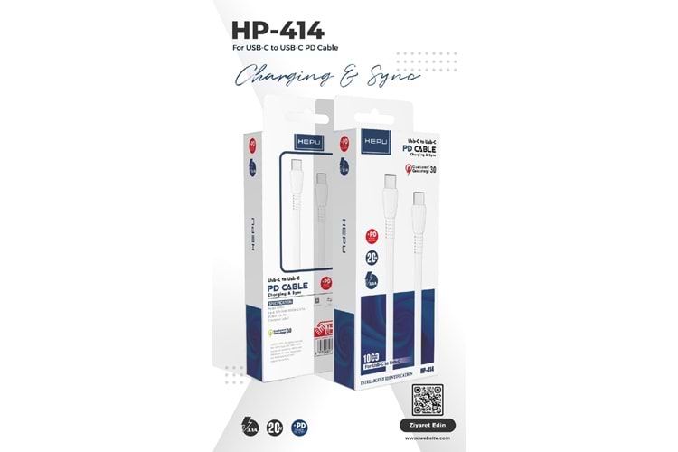 HEPU HP-414 Solid Micro USB Kablo – Dayanıklı ve Güvenilir Şarj Çözümü (1 Metre)