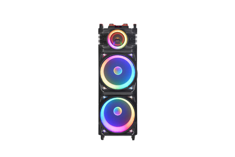 HEPU HP 914 Taşınabilir Şarjlı Bluetooth Hoparlör 100Rms 2*15 İnc Woofer Karaoke Mikrafon
