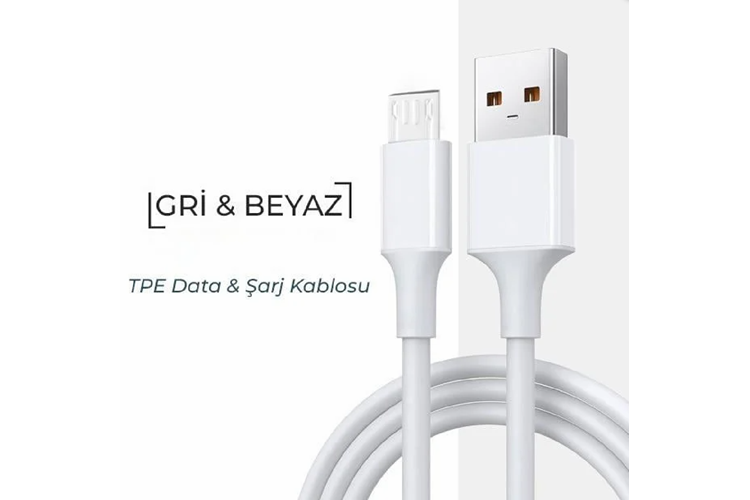 HEPU HP-430 Micro USB Kablo – Dayanıklı, Hızlı Şarj ve Veri Aktarımı (1 Metre)