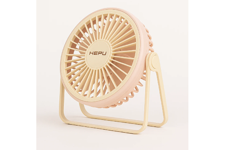 HEPU HP-F08 Sessiz Çalışan USB Şarjlı Ayarlanabilir Masaüstü Mini Fan