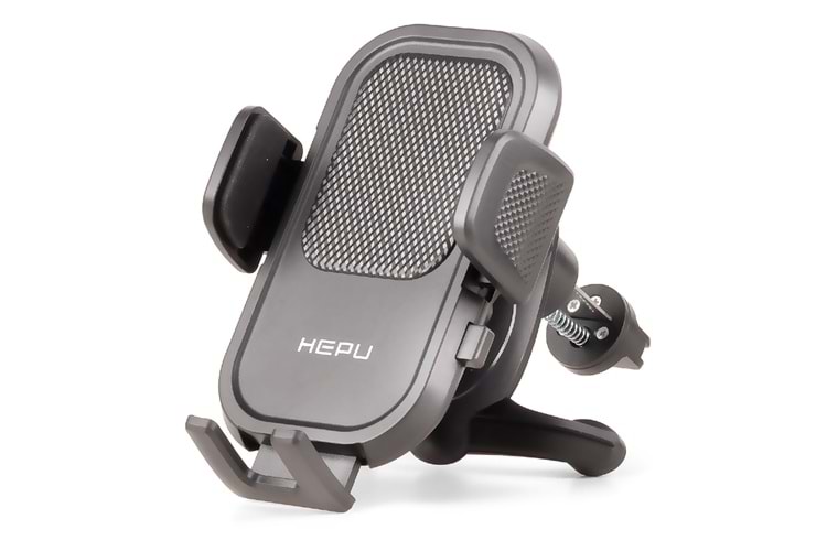HEPU HP-A14 Havalandırma Tipi Araç Telefon Tutucu – Otomatik Sıkıştırmalı, Güçlü Klipsli Tasarım