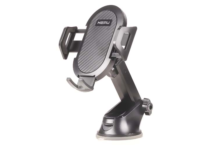 HEPU HP-A20 Araç İçi Telefon Tutucu – Uzun Kollu, Güçlü Vantuzlu, Ayarlanabilir Tasarım